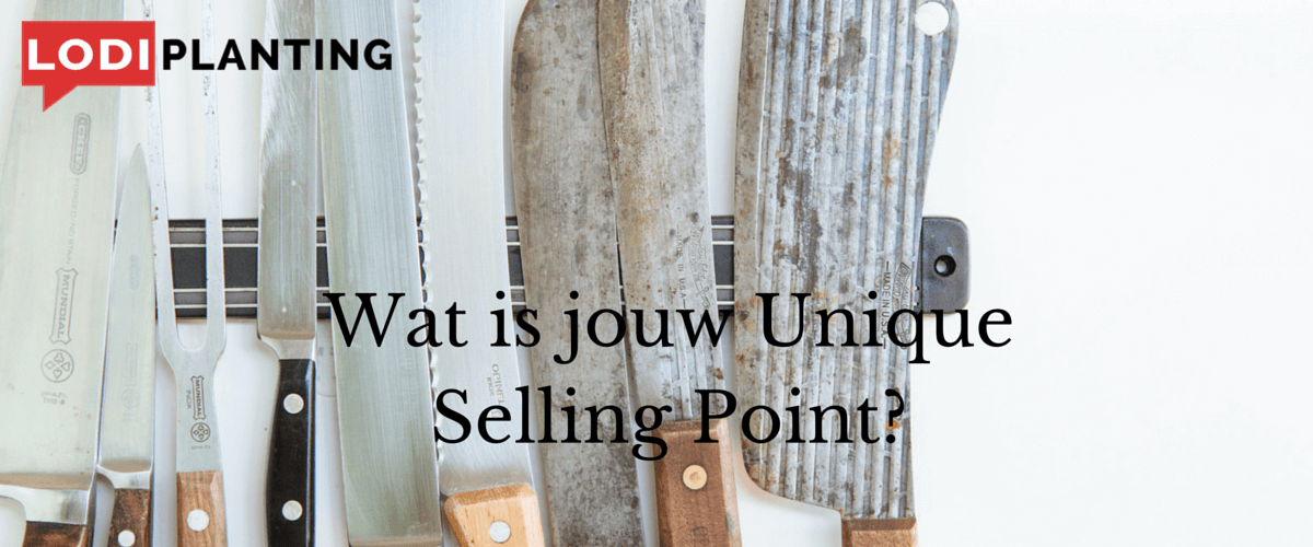 Wat is jouw Unique Selling Point?